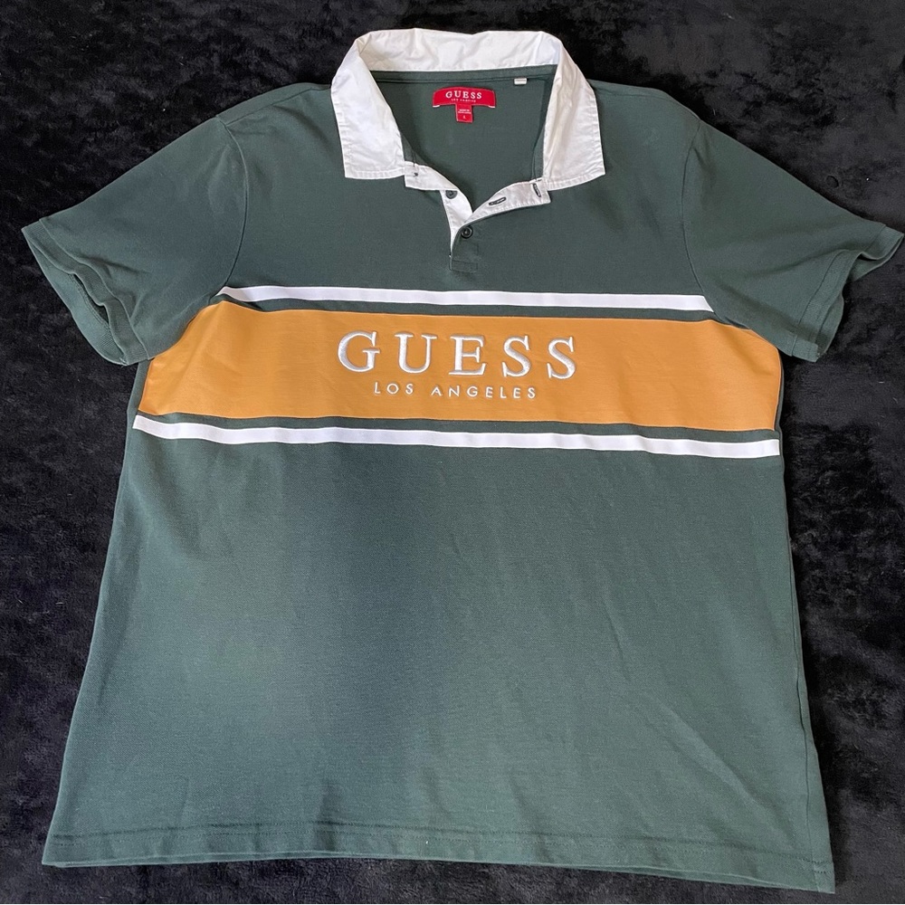 Guess Mens Polo Style Shirt